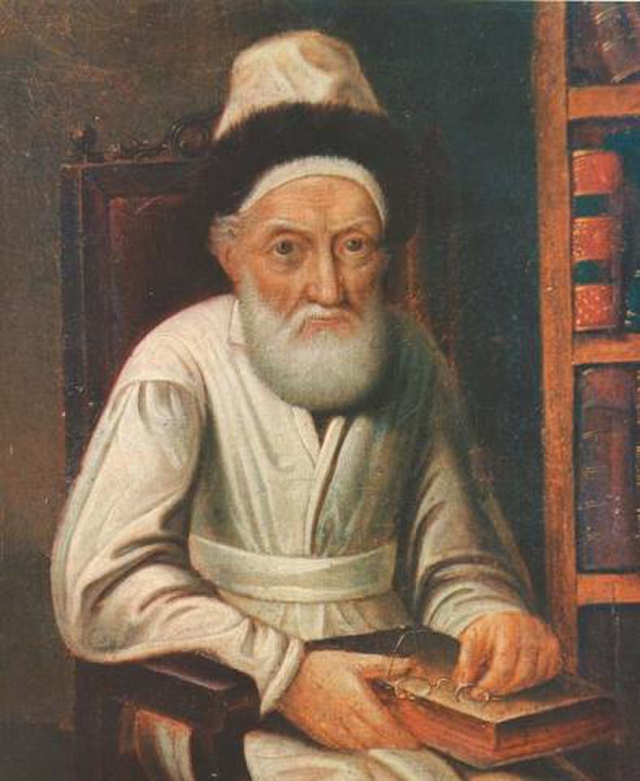 Portrait of the Tzemach Tzedek — Rabbi Menachem Mendel Schneersohn